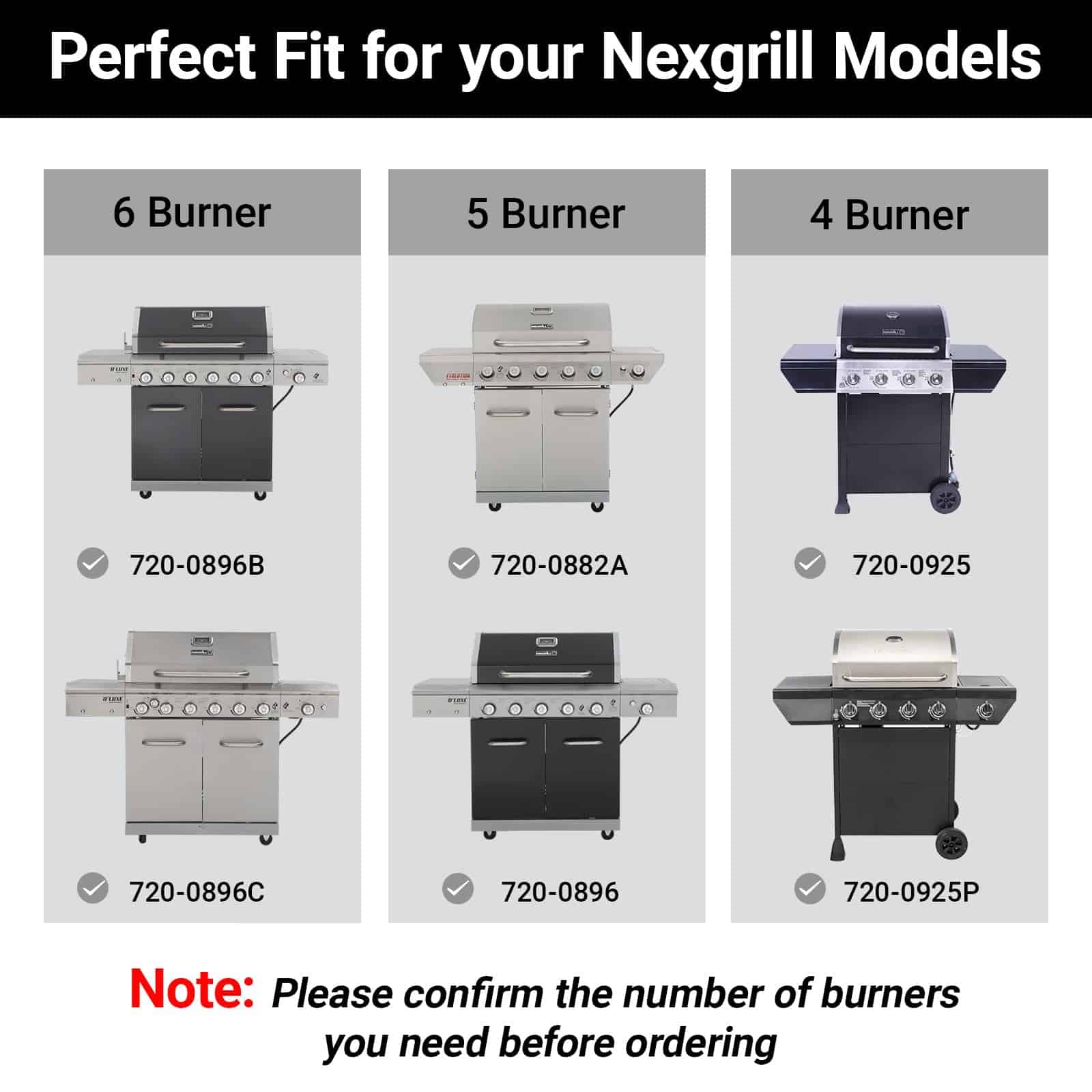 Repuestos de Parrilla Uniflasy para Nexgrill 720-0882A - Imagen 4