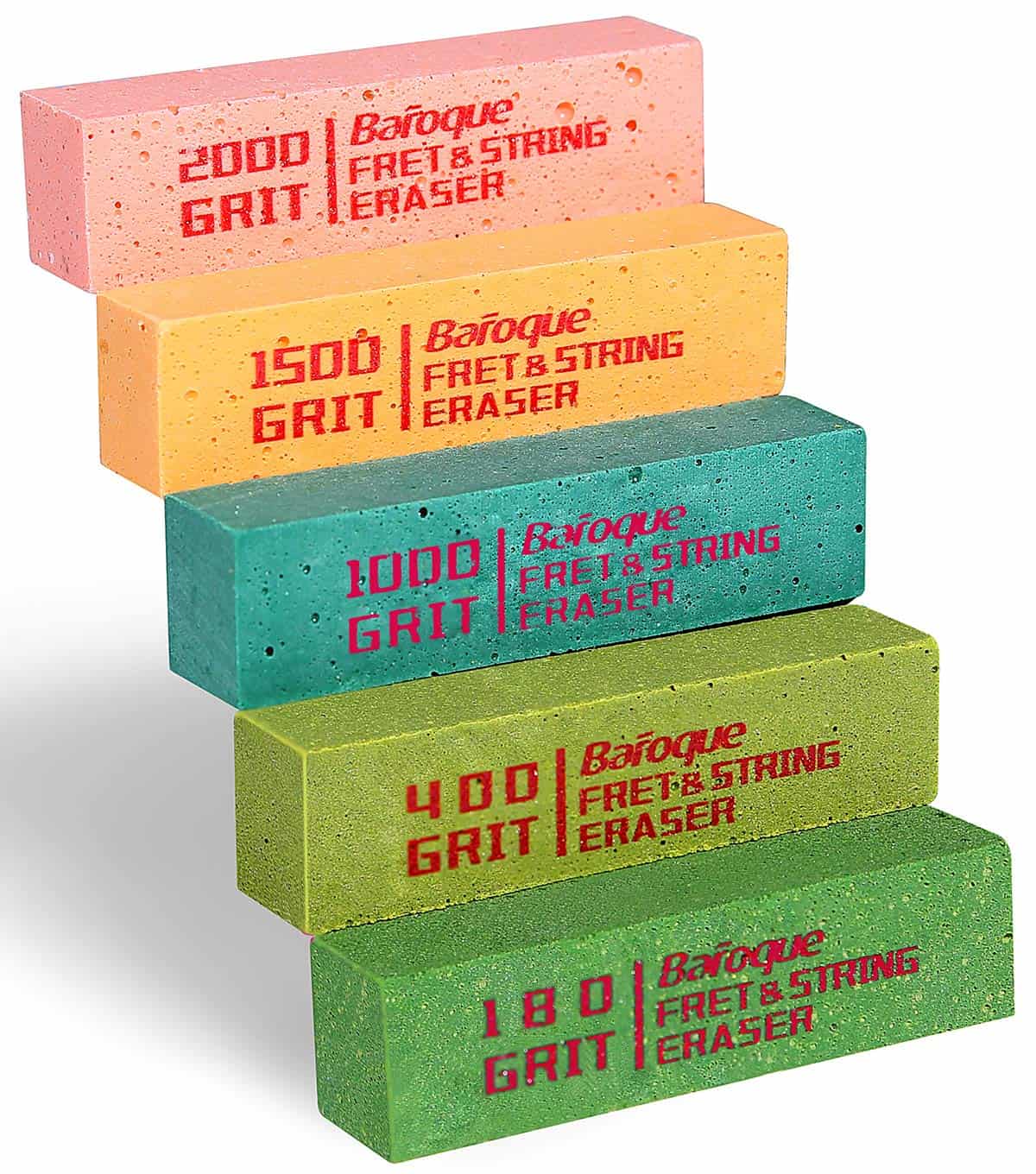 Kit de herramientas para pulir trastes de guitarra Baroque