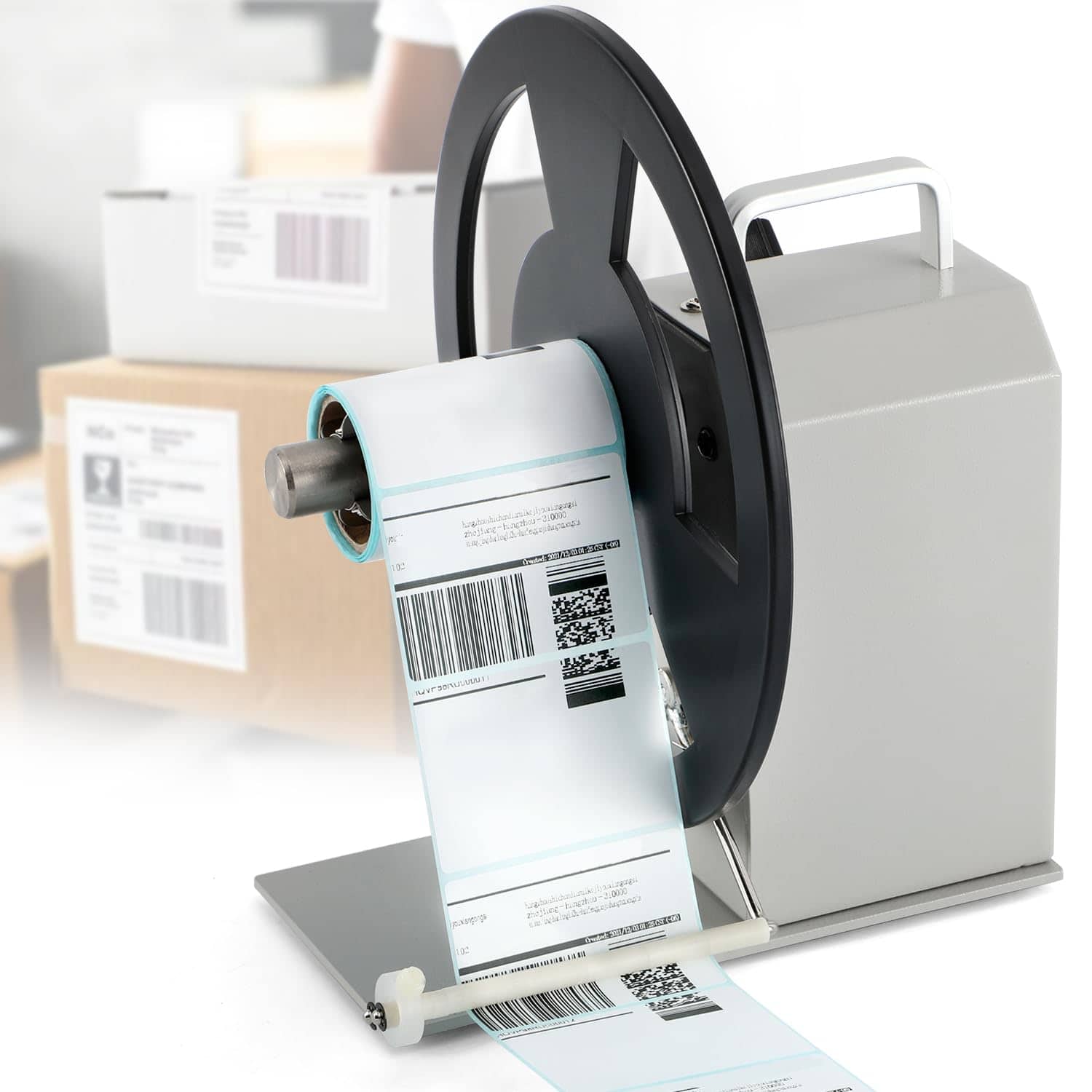 Frifreego Automatic Label Rewinder, Máquina de rebobinado