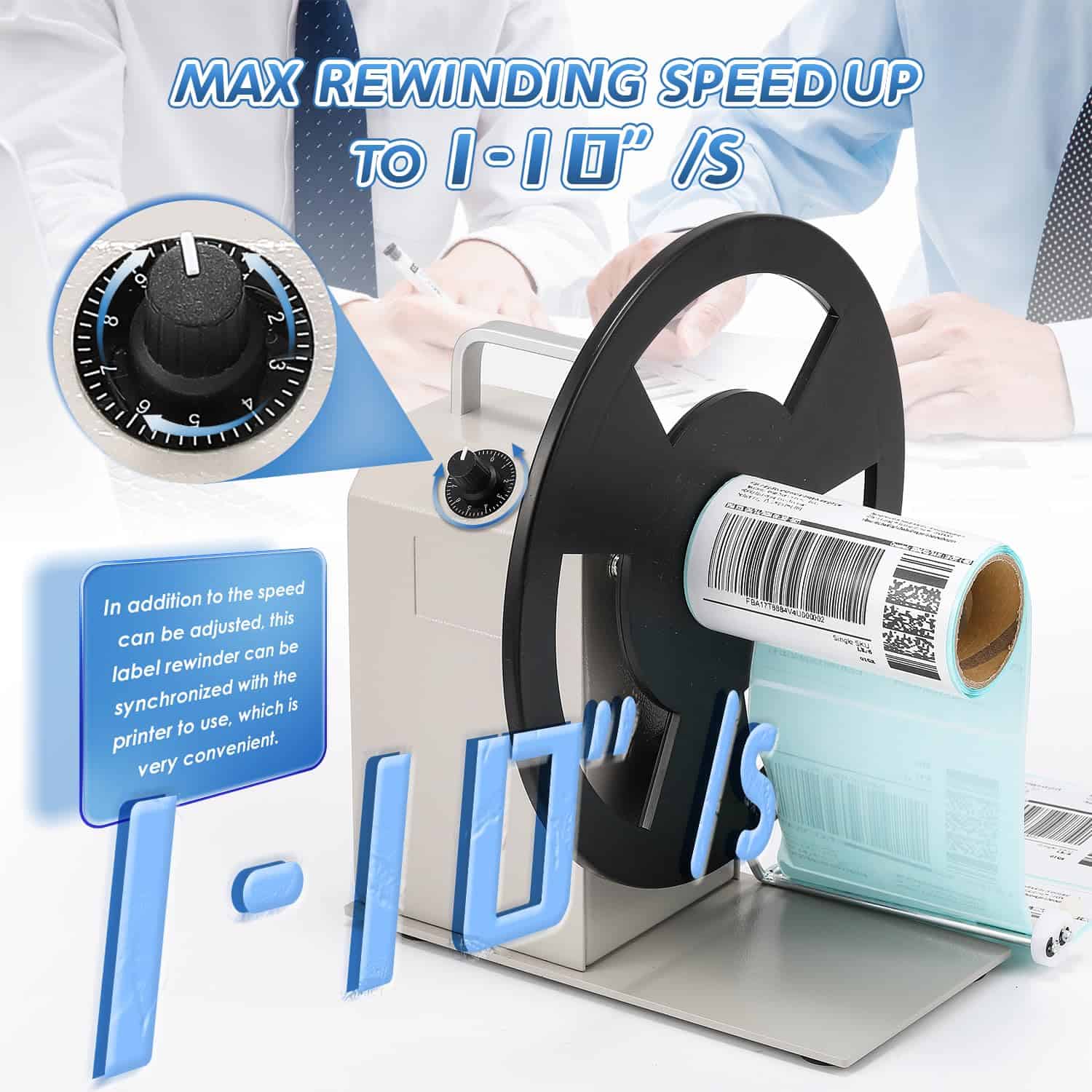 Frifreego Automatic Label Rewinder, Máquina de rebobinado - Imagen 4