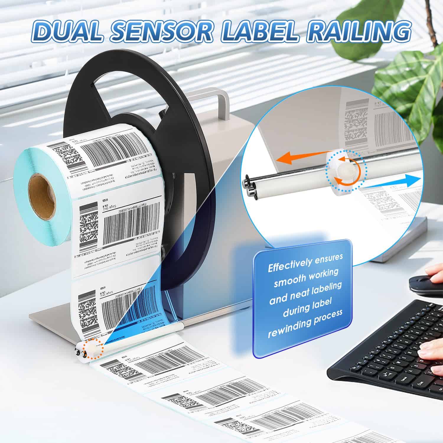 Frifreego Automatic Label Rewinder, Máquina de rebobinado - Imagen 6