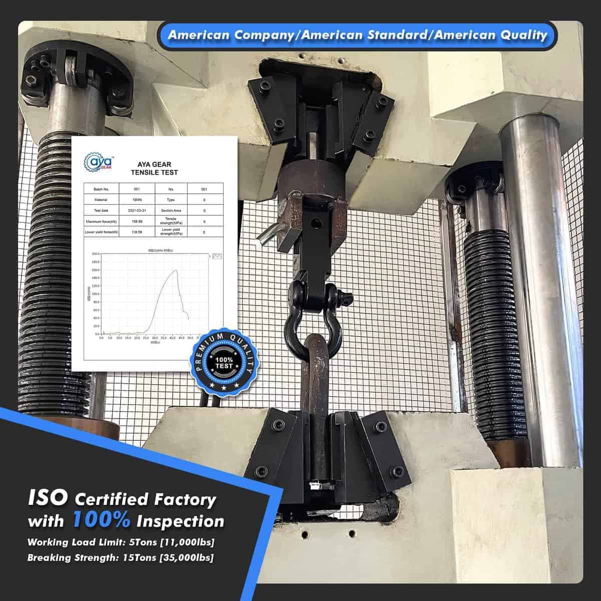 Receptor de enganche Aya Gear de 2 pulgadas con resistencia - Imagen 6