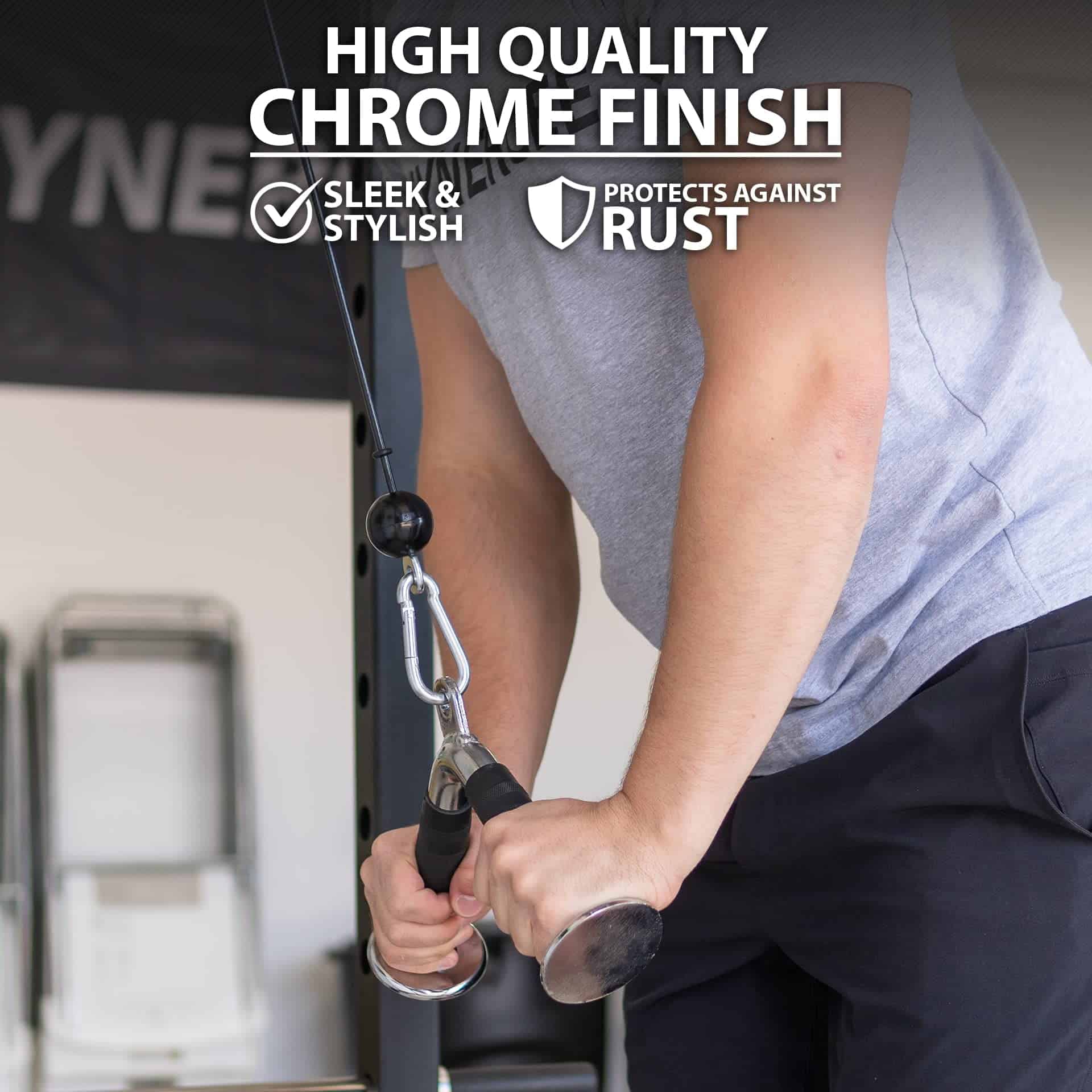 Barra en V con forma de V de Synergee para máquina de cable - Imagen 8