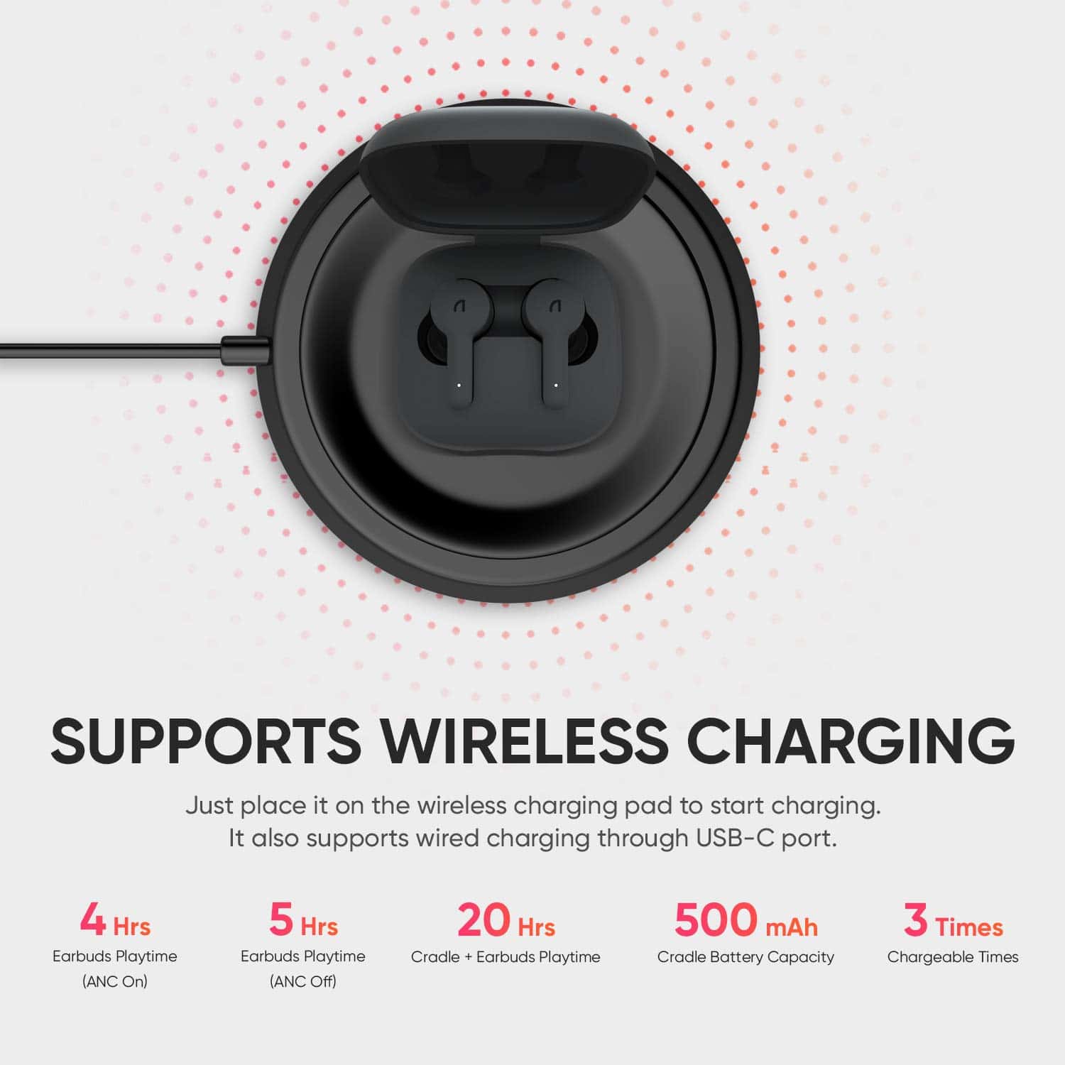 Audífonos inalámbricos True Wireless ABKO con cancelación - Imagen 7