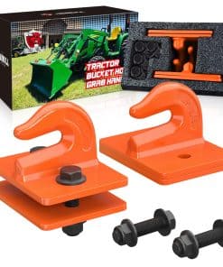 AMBULL 2 Pack Gancho de Agarre para Cubo de Tractor 3/8"