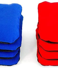 Bolsas de maíz para Cornhole profesional de -Rojo/Azul