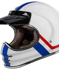 Casco de Motocicleta Full-Face Clásico Retro TORC