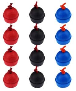 Zelerdo 12 Pack Sujetadores de Tiza para Billar Pool de