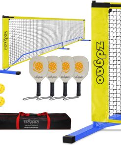 Juego de pickleball Zdgao con red - Tamaño reglamentario