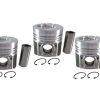 Juego de pistones Factorytaiwan STD 81mm para Isuzu 3KR2 x