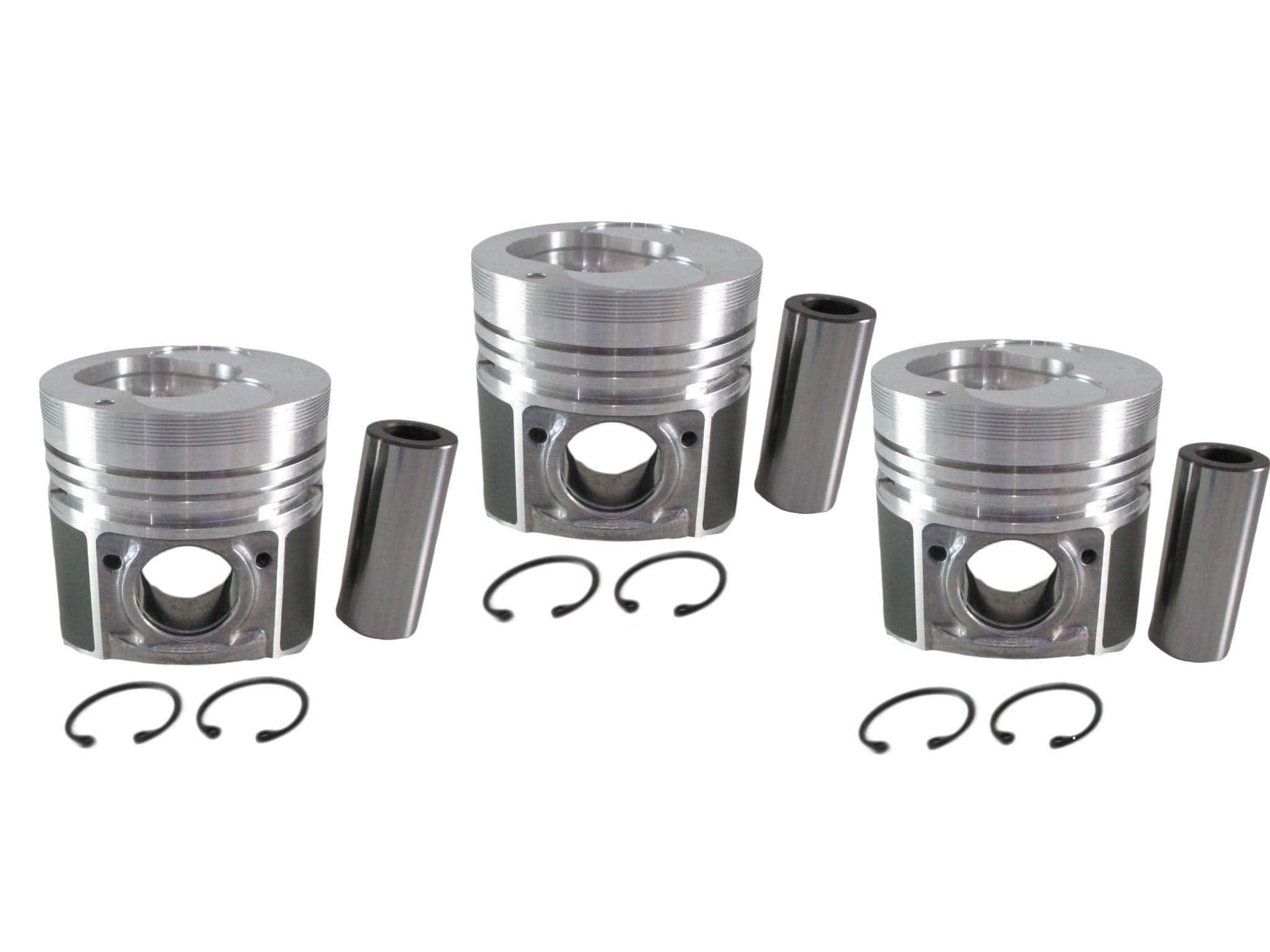 Juego de pistones Factorytaiwan STD 81mm para Isuzu 3KR2 x