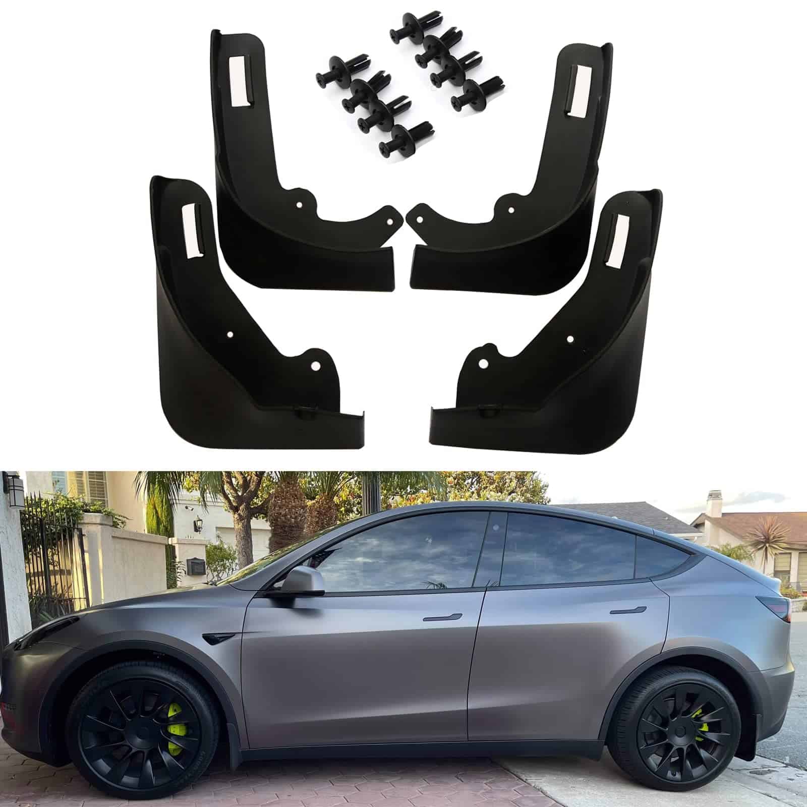 Nansure Salpicaderas de Coche Compatibles con Tesla Model Y