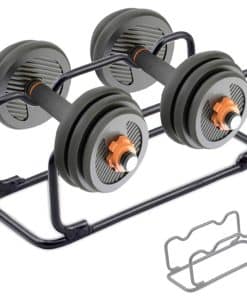 Soporte de Rack de Pesas 2 EN 1 GFertre/Barras de Soporte