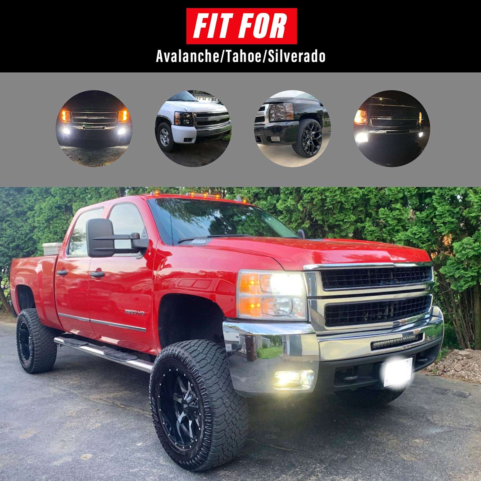 RAMJET4X4 Luces LED de Niebla Dot 5202 Bombillas Ensamblaje - Imagen 8