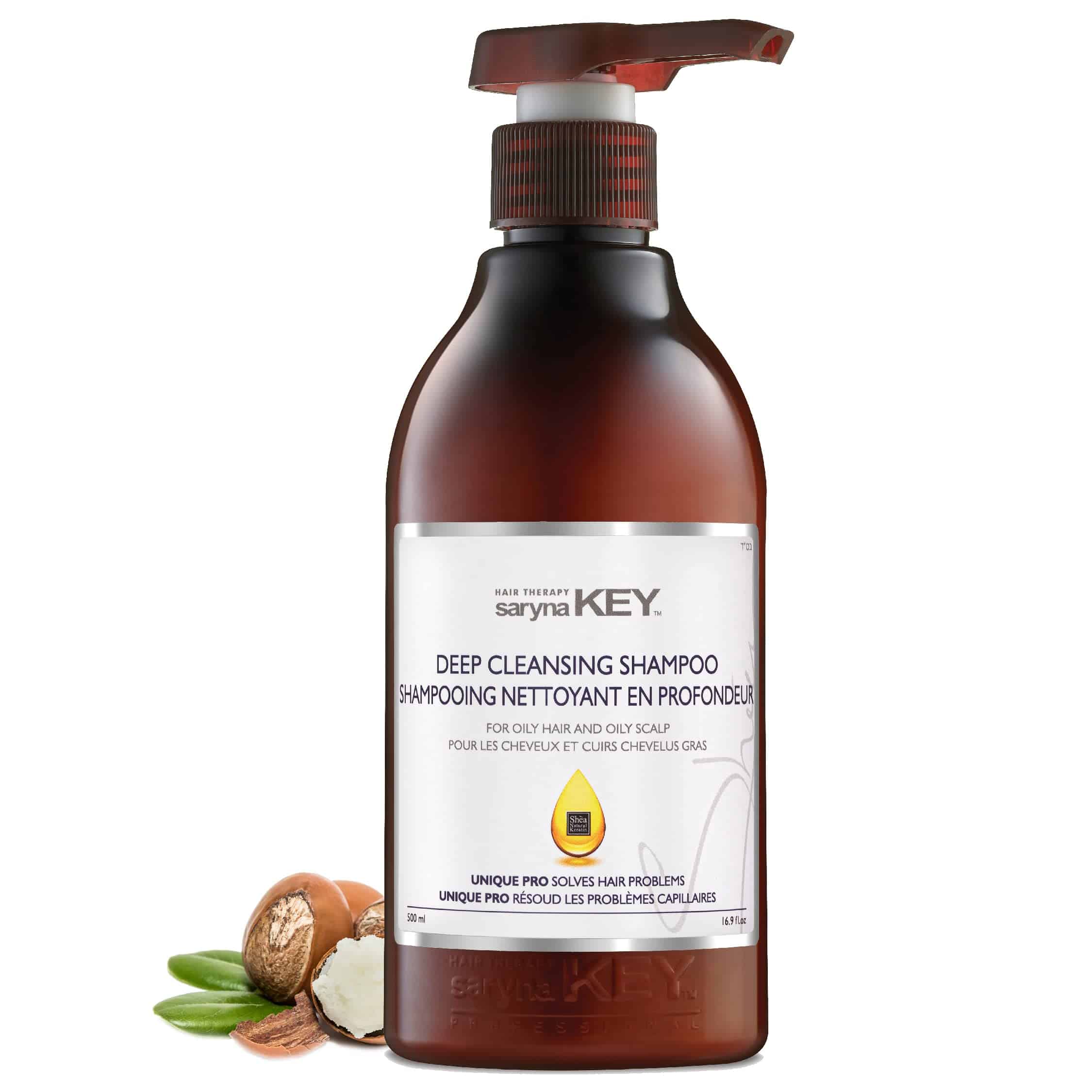 Shampoo Limpiador Profundo Saryna Key para Cabello Graso y