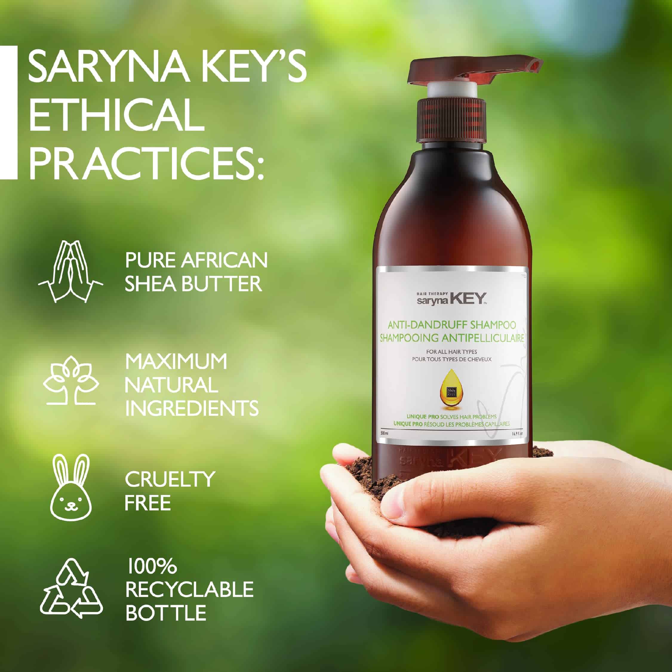 Shampoo Anti Caspa Saryna Key - Todo Tipo de Cabello - - Imagen 6