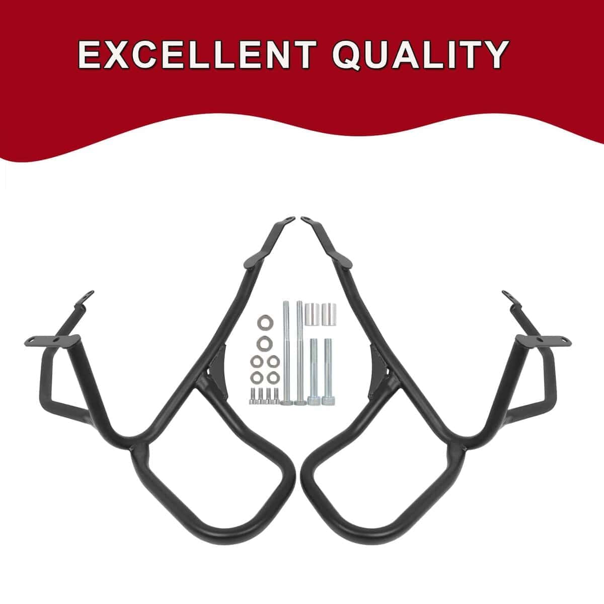 Worldmotop Engine Guard Highway Crash Bars Compatible with - Imagen 6