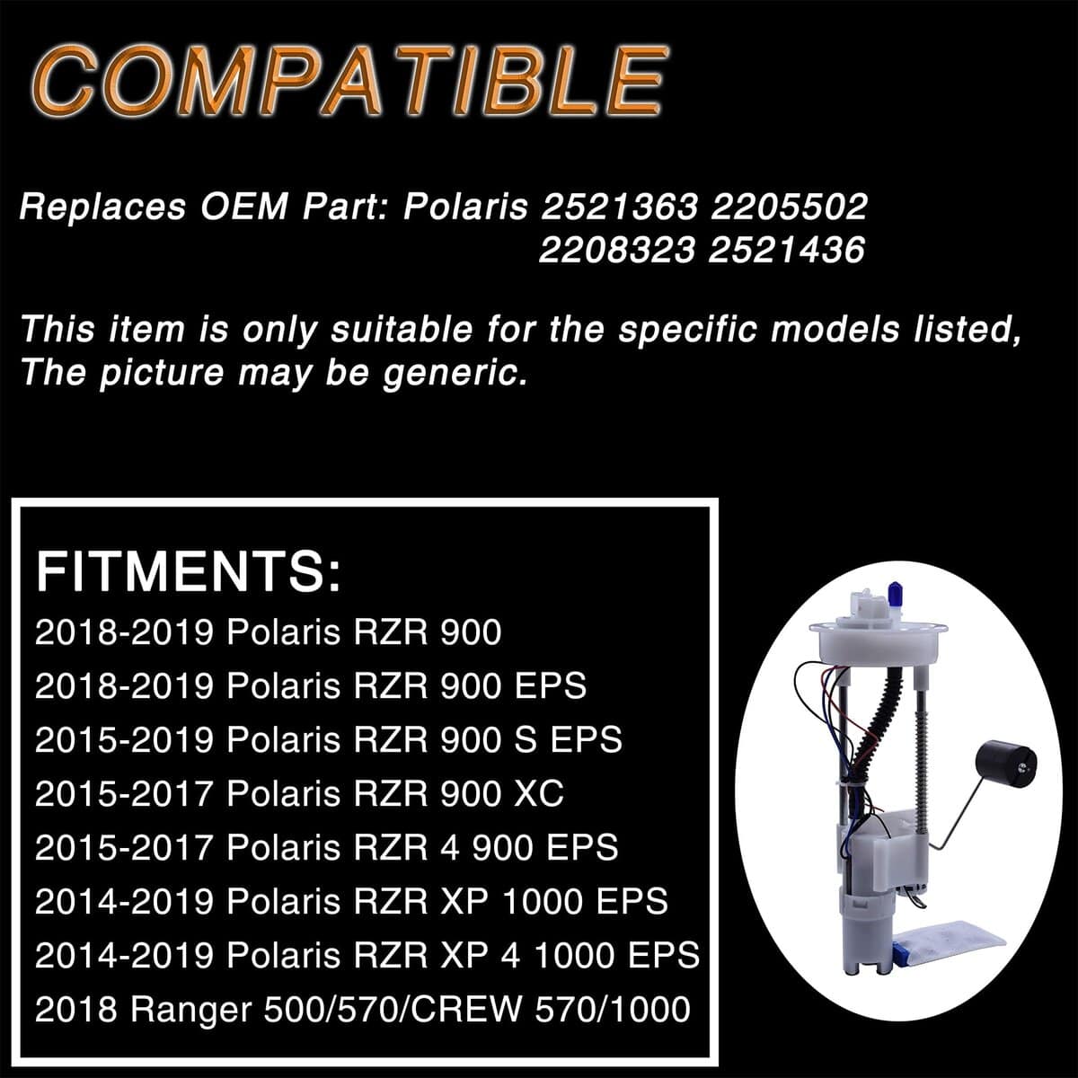 Bombas de Combustible Eléctricas FOKES con Sello de Tanque - Imagen 6