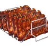 Estante para costillas y asado para Big Green Egg, Estante