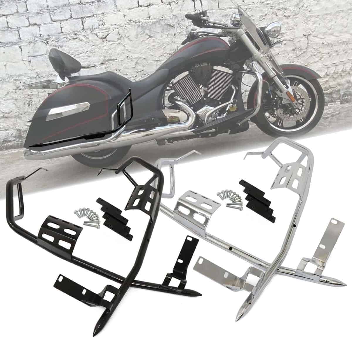 Protectores de Silla de Montar Trasera para Motocicleta con - Imagen 5