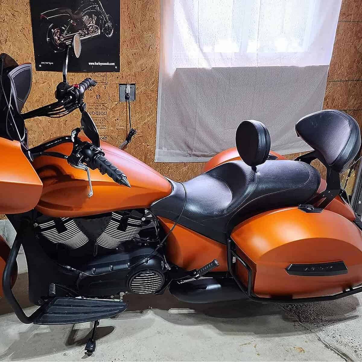 Protectores de Silla de Montar Trasera para Motocicleta con - Imagen 3