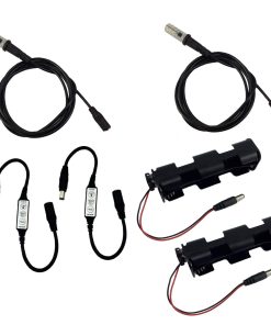 2 Kits de Luces de Efectos Especiales Azul LED para Props y