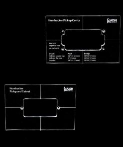 KAISH Juego de 2 Plantillas de Enrutamiento de Pastillas