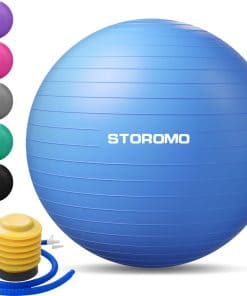 Pelota de Ejercicio STOROMO, Pelota de Yoga -Azul