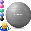 Pelota de Ejercicio STOROMO, Pelota de Yoga -Plateado