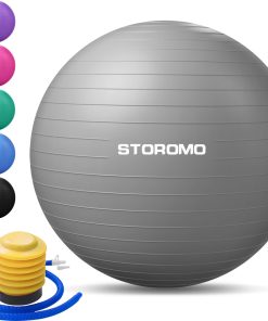 Pelota de Ejercicio STOROMO , Pelota de Yoga (con Tutorial