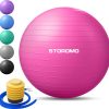 Pelota de Ejercicio STOROMO, Pelota de Yoga -Rosado
