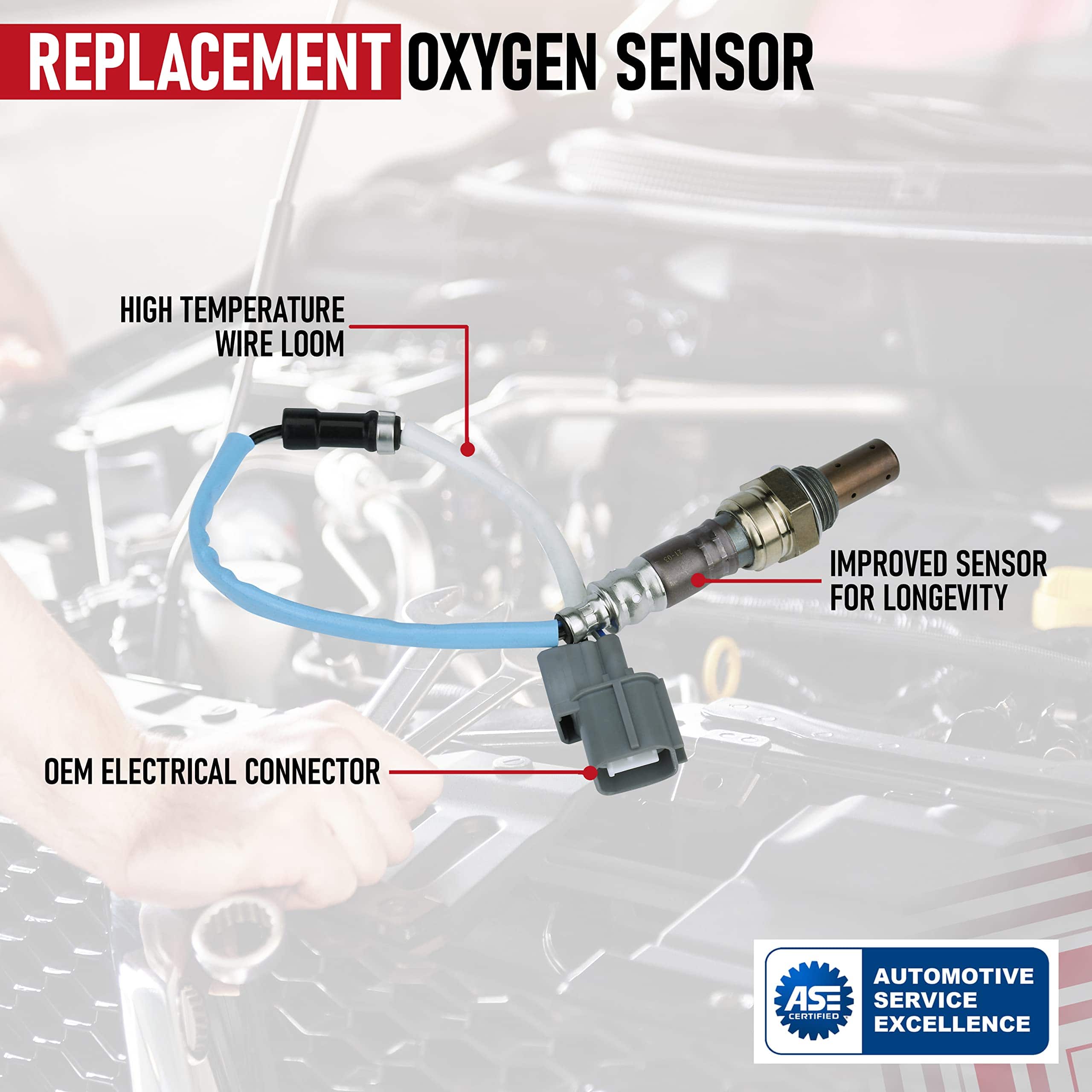 Sensor de Oxígeno de Repuesto - Reemplaza a 234-9005, - Imagen 5