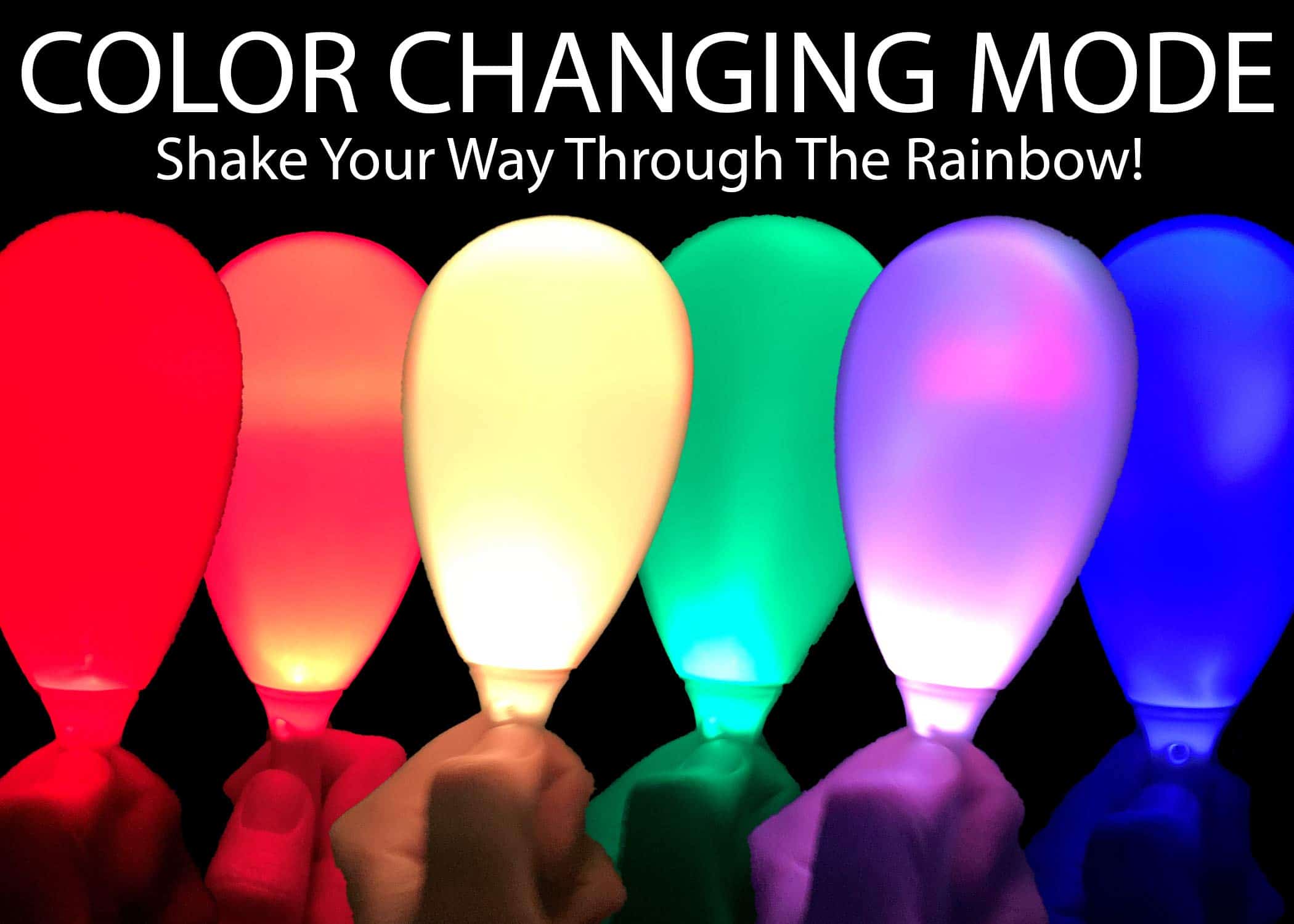 Paquete de 2 Maracas de Luces LED - Elige Entre Múltiples - Imagen 4