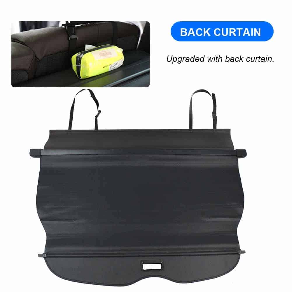 Cubierta de carga BOPARAUTO para Jeep -Negro - Imagen 7