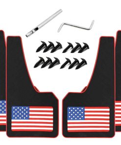 Conjunto de 4 guardabarros de goma para automóvil con