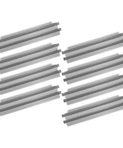 Damile Placas de Calor de Acero Inoxidable para Parrilla,