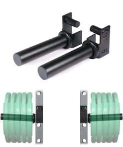 Soporte para Placas de Pesas Olímpicas SYL Fitness para
