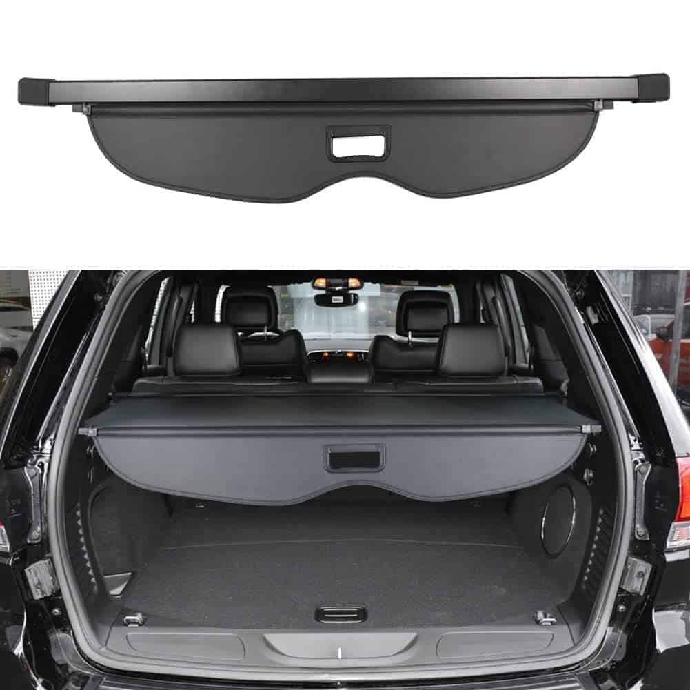 Cubierta de carga BOPARAUTO para Jeep -Negro