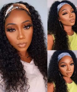 Pelucas de Cabeza con Diadema Ondulado 16 Pulgadas de