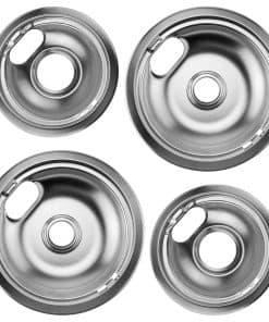 Conjunto de bandejas cromadas para quemadores W10196406 y