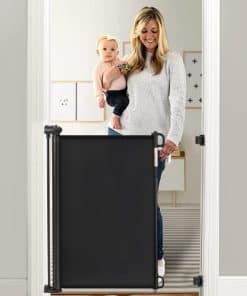 Barrera de Seguridad para Bebés Momcozy, Retráctil, 33" de