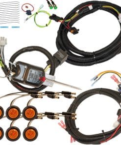 Kit de señalización giratoria Plug and Play con luces de