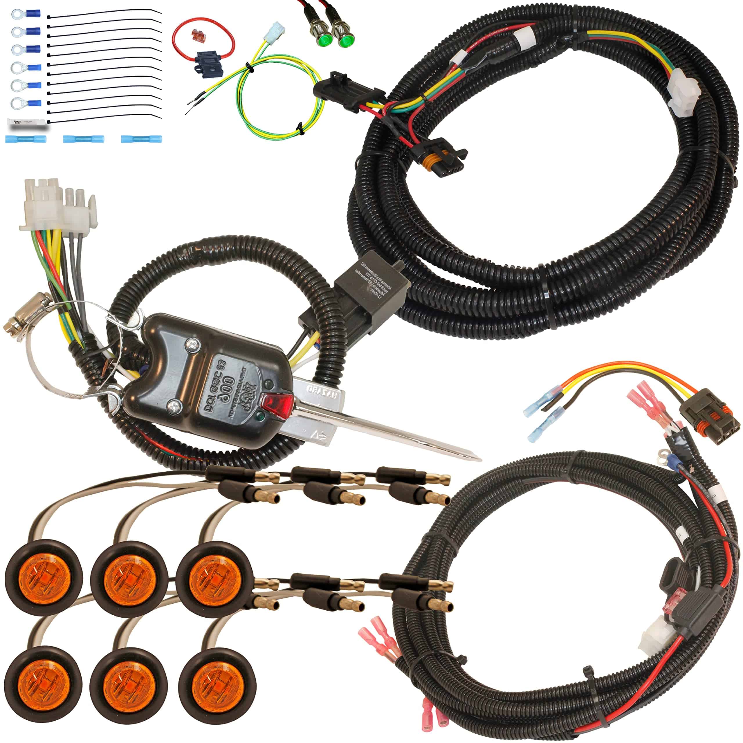 Kit de señalización giratoria Plug and Play con luces de
