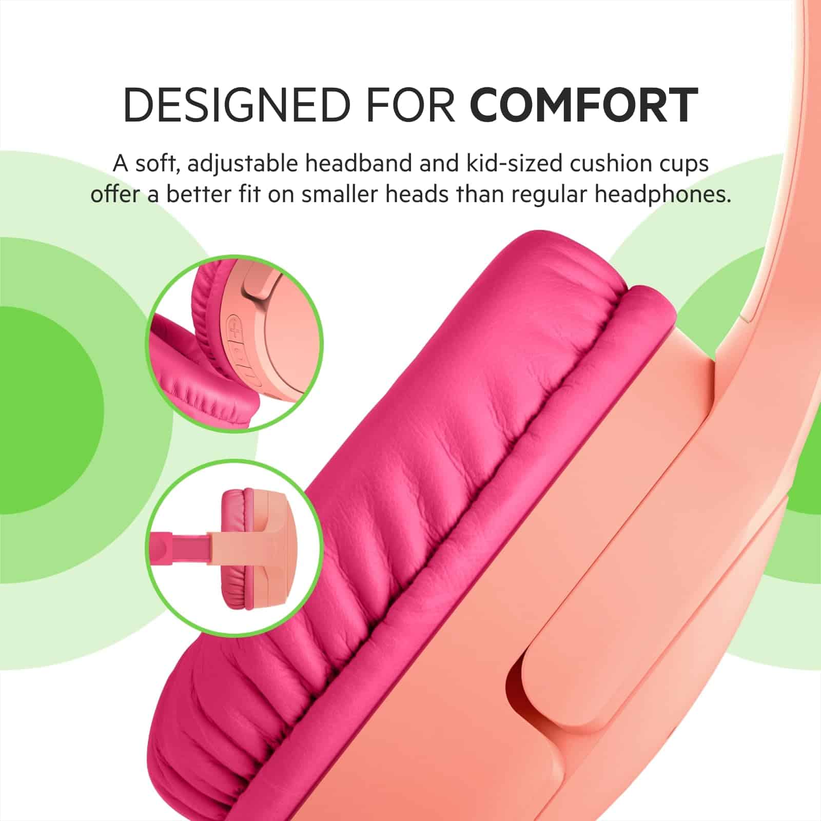 Belkin SoundForm Mini - Auriculares -Pink - Imagen 7