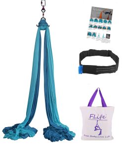 Kit de Equipo de Aerial Silks de 9 yardas con Anclajes de
