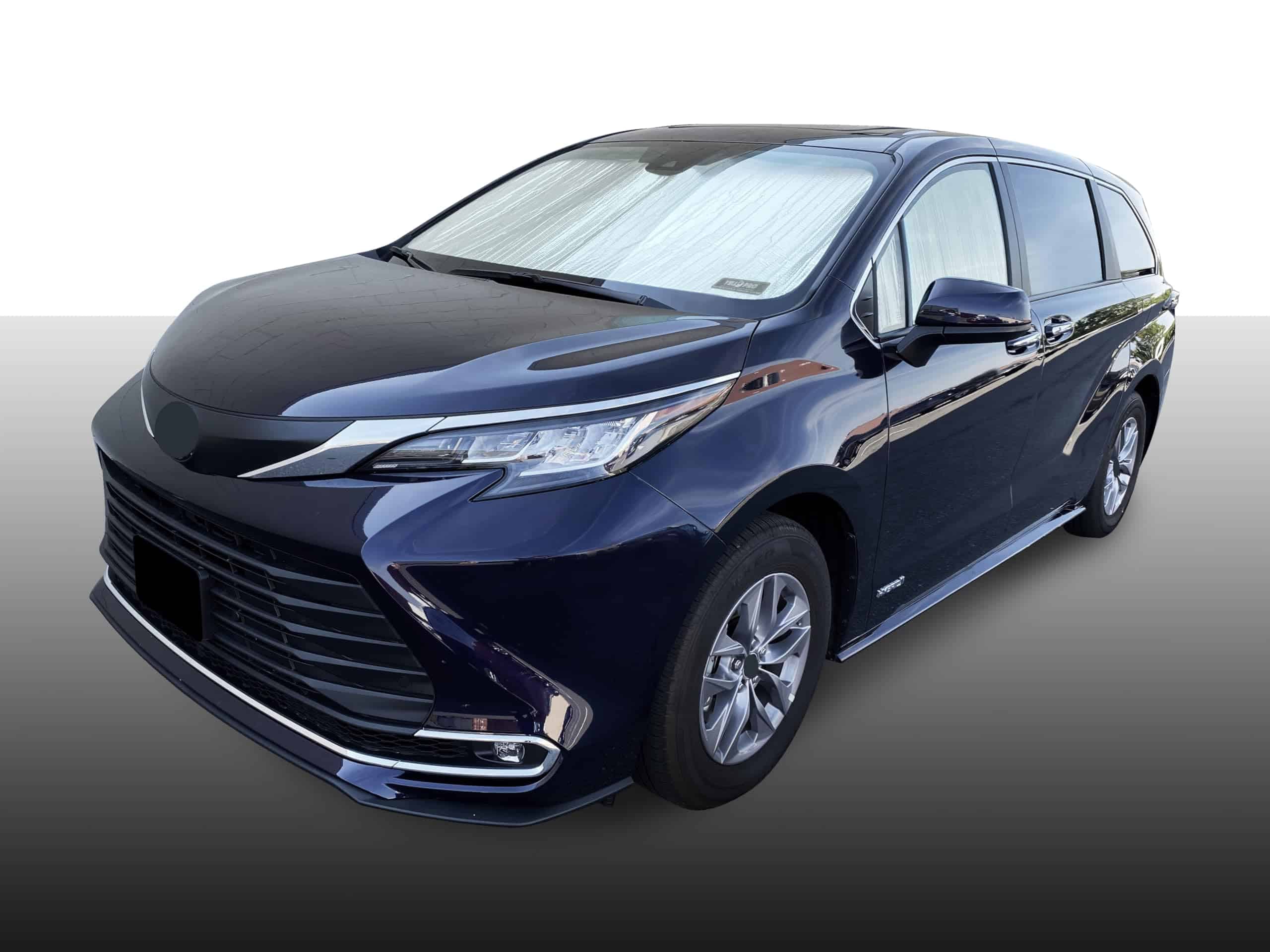 YelloPro Protector de Parabrisas Delantero -Silver,Black - Imagen 5