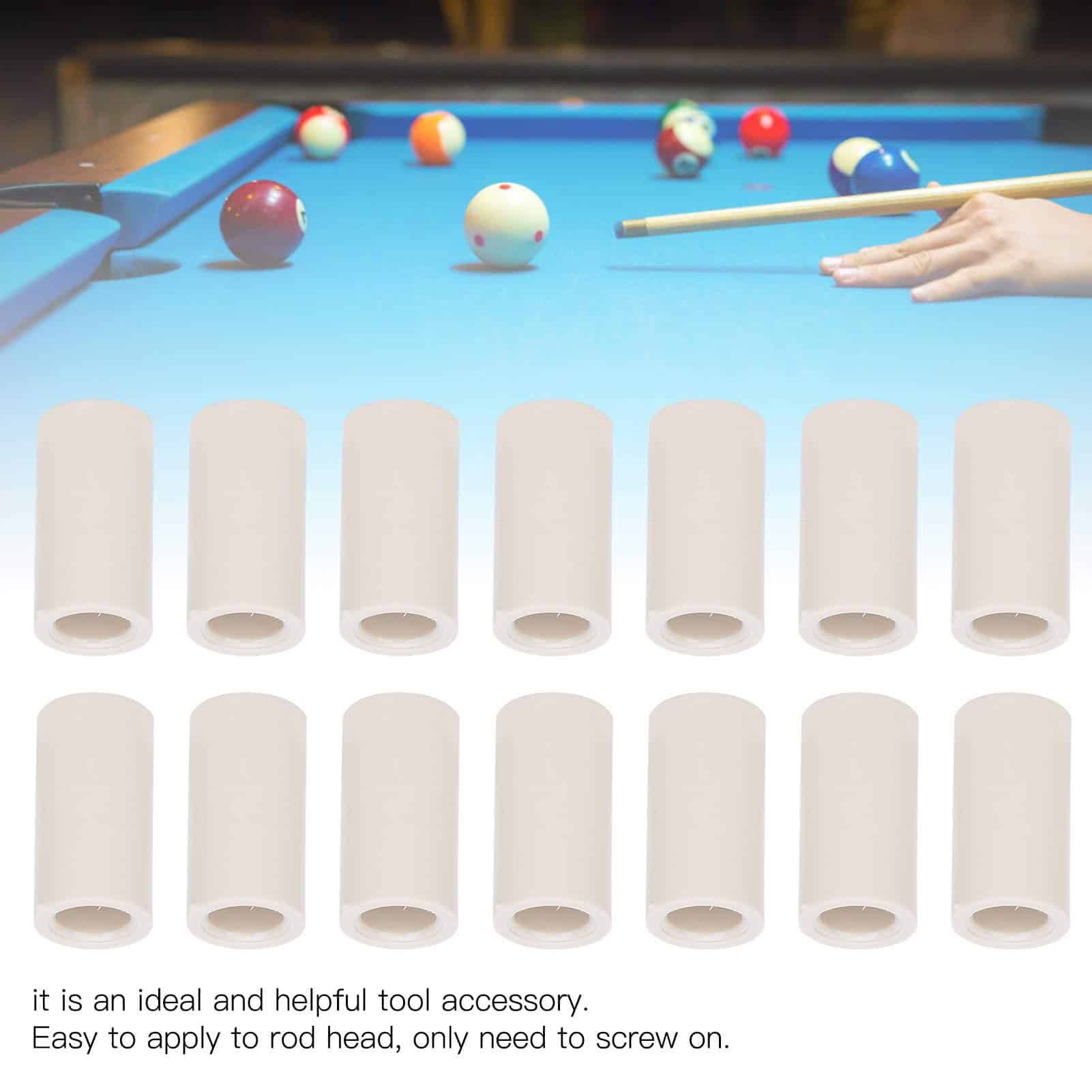 Juego de 40 Tubos de Ferrulas de Palo de Billar de Fibra - Imagen 4