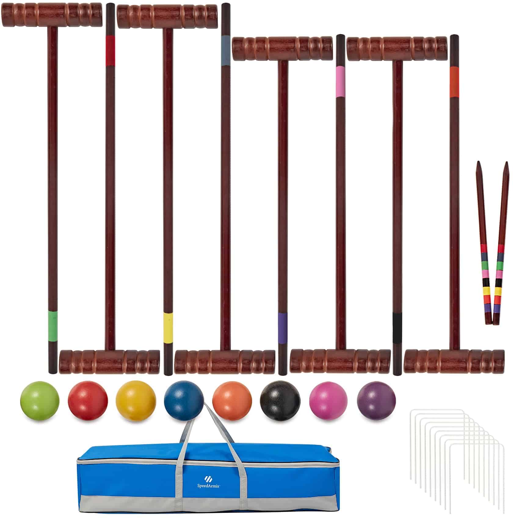 Juego de Croquet SpeedArmis para Adultos - Kit de Croquet