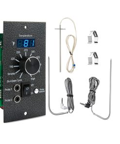 Panel de control de temperatura para parrillas de pellets