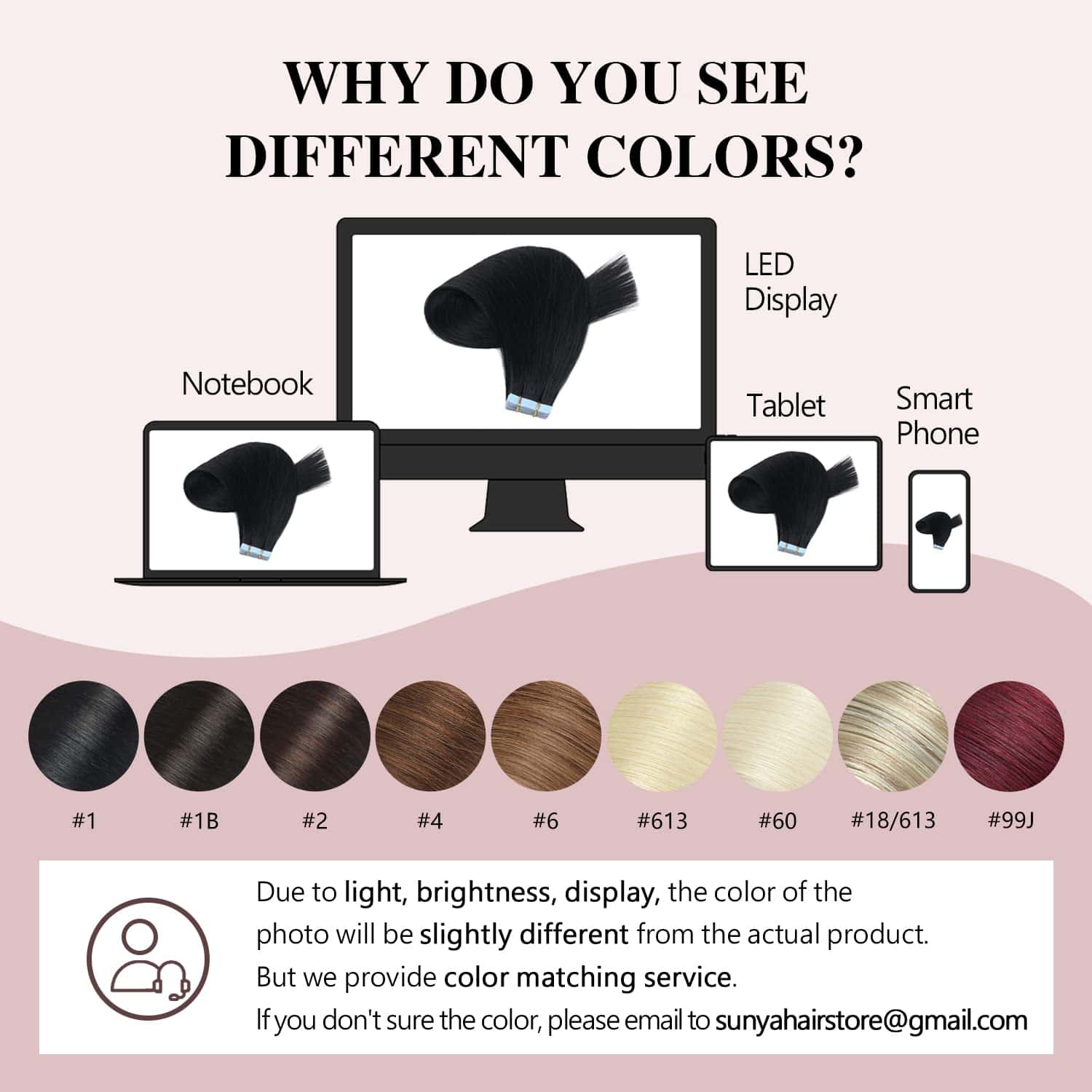 Extensiones de Cabello Sunya Tape en Cabello Humano 16 - Imagen 7